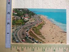Postcard U. S. Highway 101, Pacific Palisades, California picture