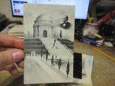 G Vintage Old OHIO Postcard Canton Architect's Rendition for McKinley Memorial  picture