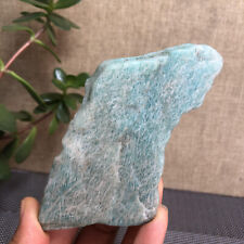 90mm Natural amazon stone Crystal gemstone rough Mineral Specimen 182g A1295 picture