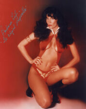 BARBARA LEIGH SIGNED 8x10 PHOTO CELEBRATED FIRST VAMPIRELLA MODEL BECKETT BAS picture