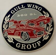 Car Badge - Mercedes Gull Wings Car grill badge emblem mg jaguar triumph porsche picture