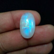 Outstanding Rainbow Moonstone 18 Crt Oval Shape Cabochon Loose Gemstone picture
