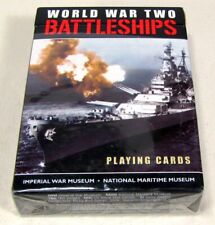 NEW World War Two WWII 2 Battleships Playing Cards  picture
