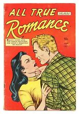 All True Romance #1 GD+ 2.5 1951 picture