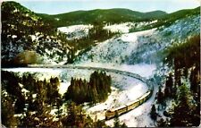 Postcard The Luxurious Vista Dome California Zephyr During The Winter Months picture