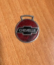 Vintage Chevy Chevelle Enamel Key Fob Made in England picture