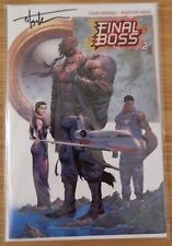 Final Boss #2 signed by Tyler Kirkham With official COA - Street Fighter Homage picture