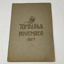 1917 The Tomahawk High School Newspaper Pontiac MI November Booklet picture