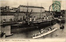 CPA BREST - War Port View (650299) picture