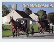 Postcard An Amish Buggy Pennsylvania USA picture