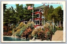 Delmarsh Inn. Limekiln Lake NY Vintage Postcard picture