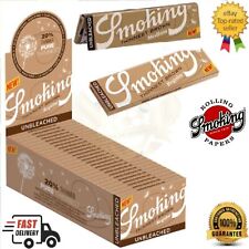 Smoking Tuxedo Thinnest Brown Unbleached Regular Size Papers 50 x Booklets 1 Box picture