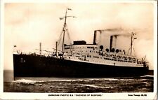 Vintage RPPC Postcard Canadian Pacific S.S. Duchess of Bedford             P-238 picture
