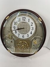 Seiko Swarovski Melodies in Motion Hanging Musical Wall Clock Christmas & Oldies picture