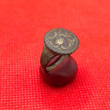 Rare Antique Bronze Ring of the Middle Ages Ancient Medieval Collectible Old picture