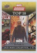 2016 Upper Deck Marvel Annual Top 10 Issues Wolverine Old Man Logan Vol 2 #1 0p6 picture