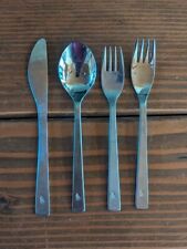 SINGAPORE AIRLINES 4 Pc Stainless Flatware 2 Forks, 1 Spoon, 1 Knife picture