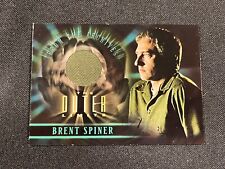 2003 Rittenhouse Outer Limits Brent Spiner Professor Davis CC11 Patch Card AA picture