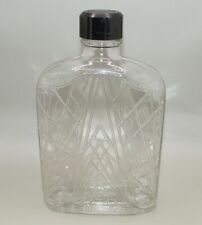 Vintage Deco Owens Illinois Pharmacy HANDY FLACON Flask Bottle 1930 - 1936 picture