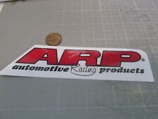 A-- GLOSSY Sticker Decal OLD STOCK ORIGINAL RACING picture