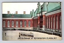 Elmira NY-New York, Dress Parade at Reformatory, c1908 Vintage Postcard picture