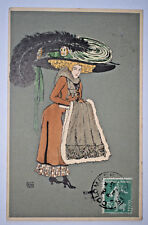 Alice Wanke ART NOUVEAU WOMEN'S Vienna Postcard No. 452 Munk 1909 CPA Postcard picture