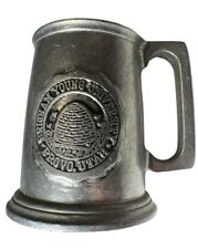 Vintage Brigham Young University Aluminum Beer Stein Mug MINTY RARE picture
