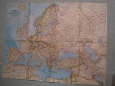 VINTAGE EUROPE MAP National Geographic June 1962 picture