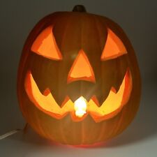 Vtg 1995 Trendmasters Foam Blow-mold Jack-o-lantern/ Pumpkin 9” Halloween Decor picture