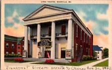 Vintage Postcard Lyric Theatre Thespian Hall Boonville MO Missouri         D-293 picture