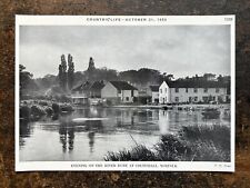 The River Bure at Coltishall, Norfolk - 1954 Press Cutting r448 picture