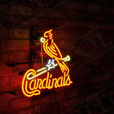 Cardinal Neon Sign Light Bistro Man Cave Sports Team Wall Window 17