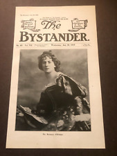 1905 bystander print - the baroness d'erlanger picture