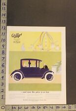 1916 WILLYS KNIGHT COUPE MAYPOLE MAYDAY CHILDREN OVERLAND TOLEDO AUTO CAR ADUV88 picture