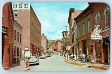 Central City Colorado CO Postcard Looking West Eureka Street Mining Town c1960 picture
