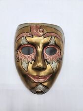 Vintage Brass wall decor mask picture