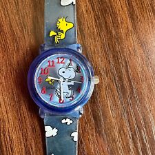 Rare Vintage Peanuts Snoopy Water Resistant Watch-Armitron picture
