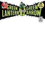 Green Lantern Green Arrow #87 Facsimile Edition Blank Card Stock Variant Cover B picture