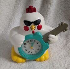ORIGINAL Rhythm Japan Rock n' Roll Chicken HEY Baby  Wake Up Alarm Clock Works picture