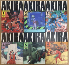 Rare 1st Print AKIRA Complete Vol.1-6 Full set Japanese Manga picture