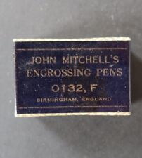 JOHN MITCHELL 0132 F pen nibs writing box picture