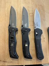 Benchmade Knives Lot Of 3. Mini Adamas (2), Mini Vallation 427 (1). picture