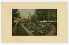 Vintage Postcard Washington DC Mt Vernon Garden Unposted picture