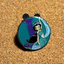 Disney Trading Pin Alphabet Letter J For Jasmine From Aladdin picture