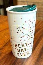 Starbucks 2015 BEST DAY EVER travel mug, 10 oz. with lid picture