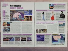 Castlevania Aria Of Sorrow Sneak Peek Nintendo GameBoy GBA Promo Ad Print Poster picture