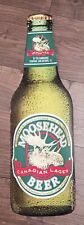Moosehead Beer Bottle Tin Sign RARE picture