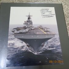 USS Kearsarge (LHD-3) - US Navy CO signed ship photo picture