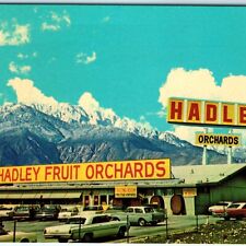 c1970s Cabazon, CA Hadley's Fruit & Nut Orchards Postcard Palm Springs Hwy A91 picture