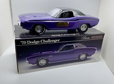 Vintage Jim Beam Purple Dodge Challenger 1970 Empty Decanter-Original Box picture